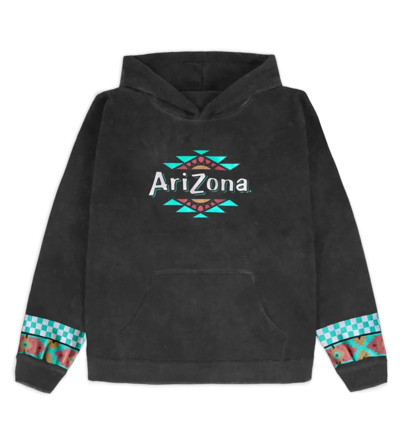 Forever Faded Black Logo Cotton Hoodie