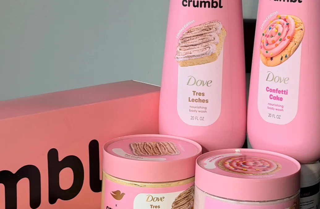 Dove x Crumbl Body Wash