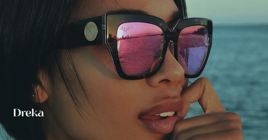 Shop Dreka Rosé Lenses & Frames
