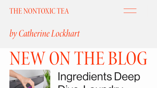 THE NONTOXIC TEA