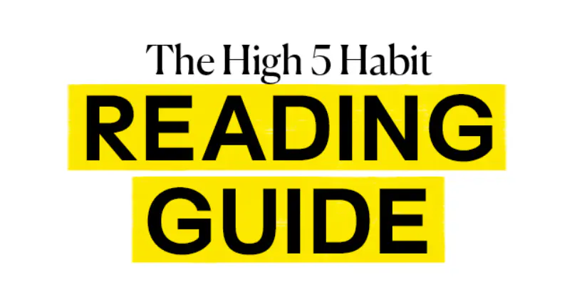 Get the FREE High 5 Habit Reading Group Guide