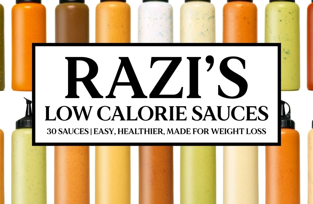 My NEW Low Calorie Sauce Book!