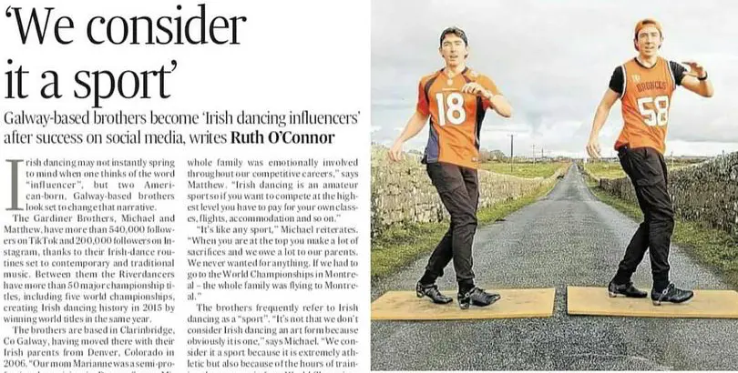Irish Times Feature Article 