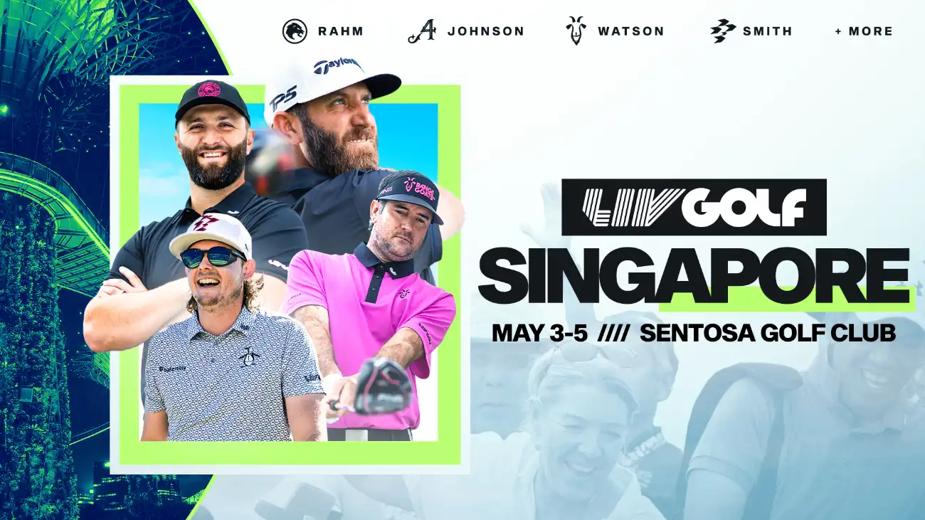 LIV Golf Singapore Tickets 🎟