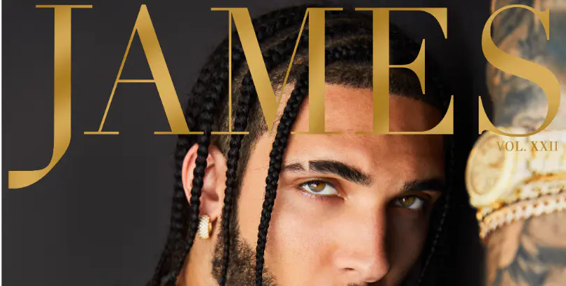 My Feature in James Magazine