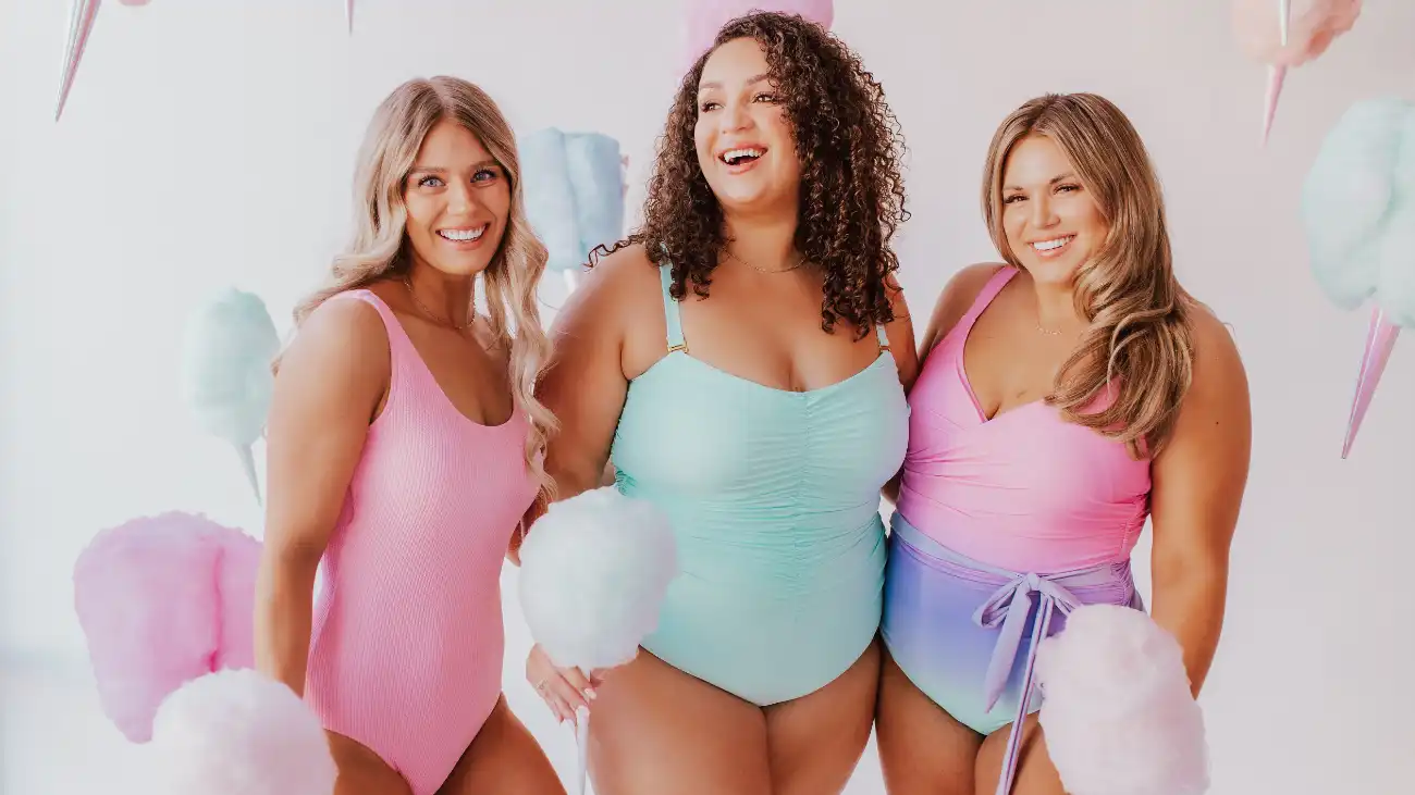 Shop my Pink Desert swim collection!