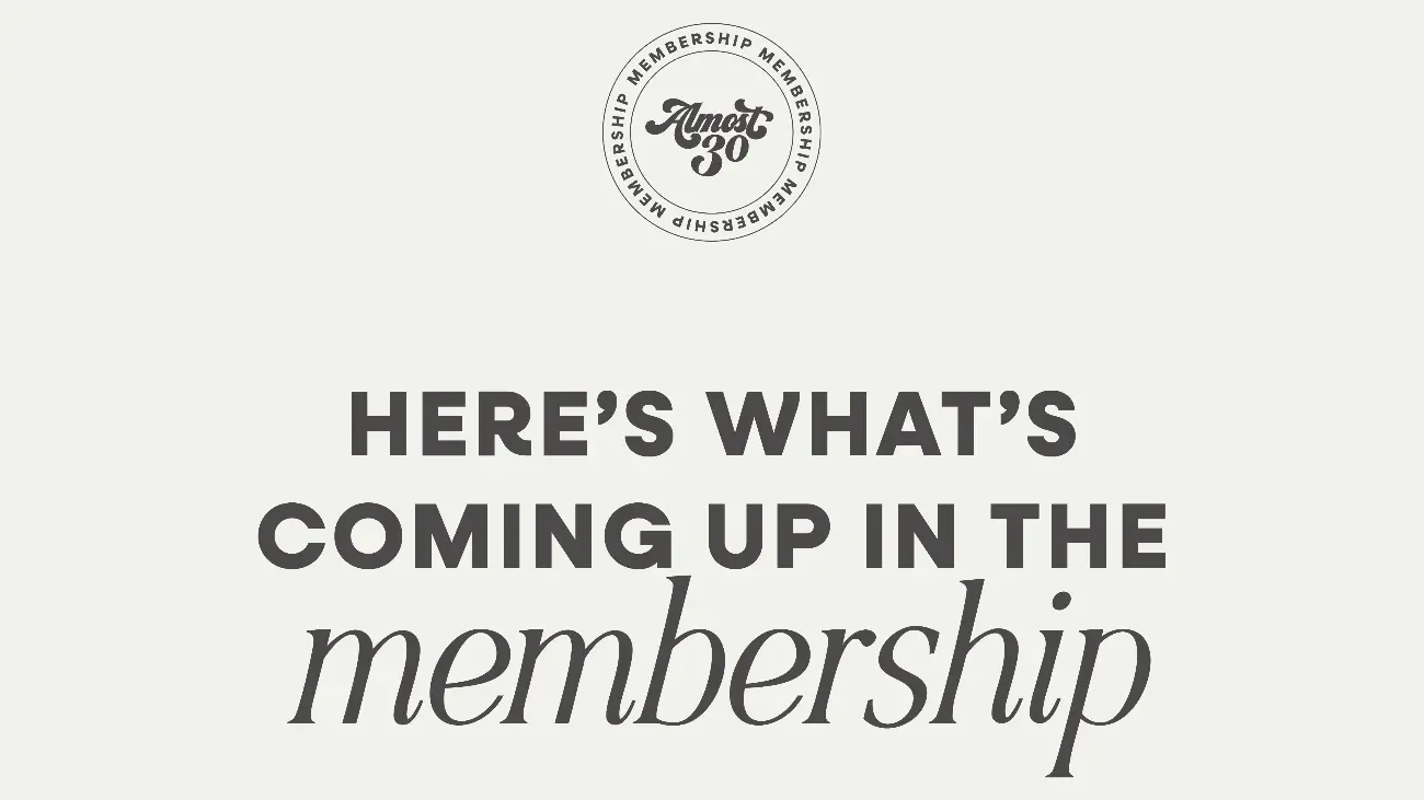 Membership Now Open FOREVER