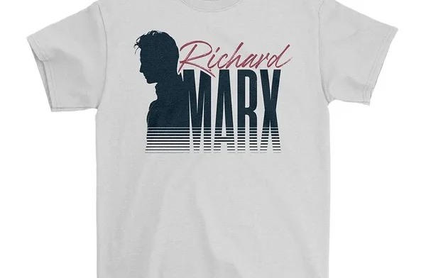 Richard Marx Silohuette White Tee