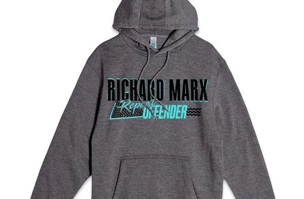 Repeat Offender Charcoal Pullover Hoodie