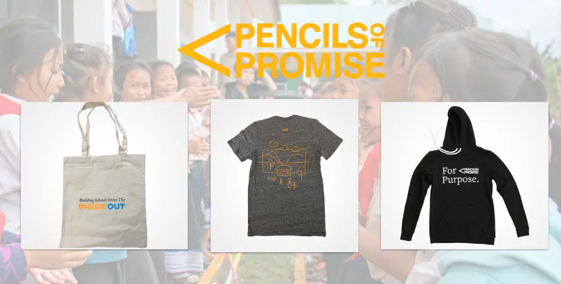 Shop Pencils of Promise Merchandise!
