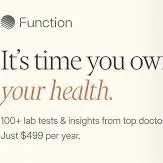 Function Health Code: JACKIEG100