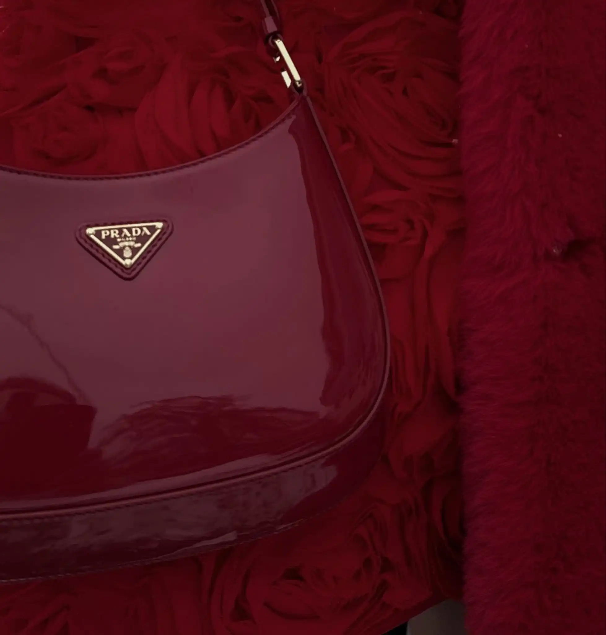 Prada Cleo brushed leather