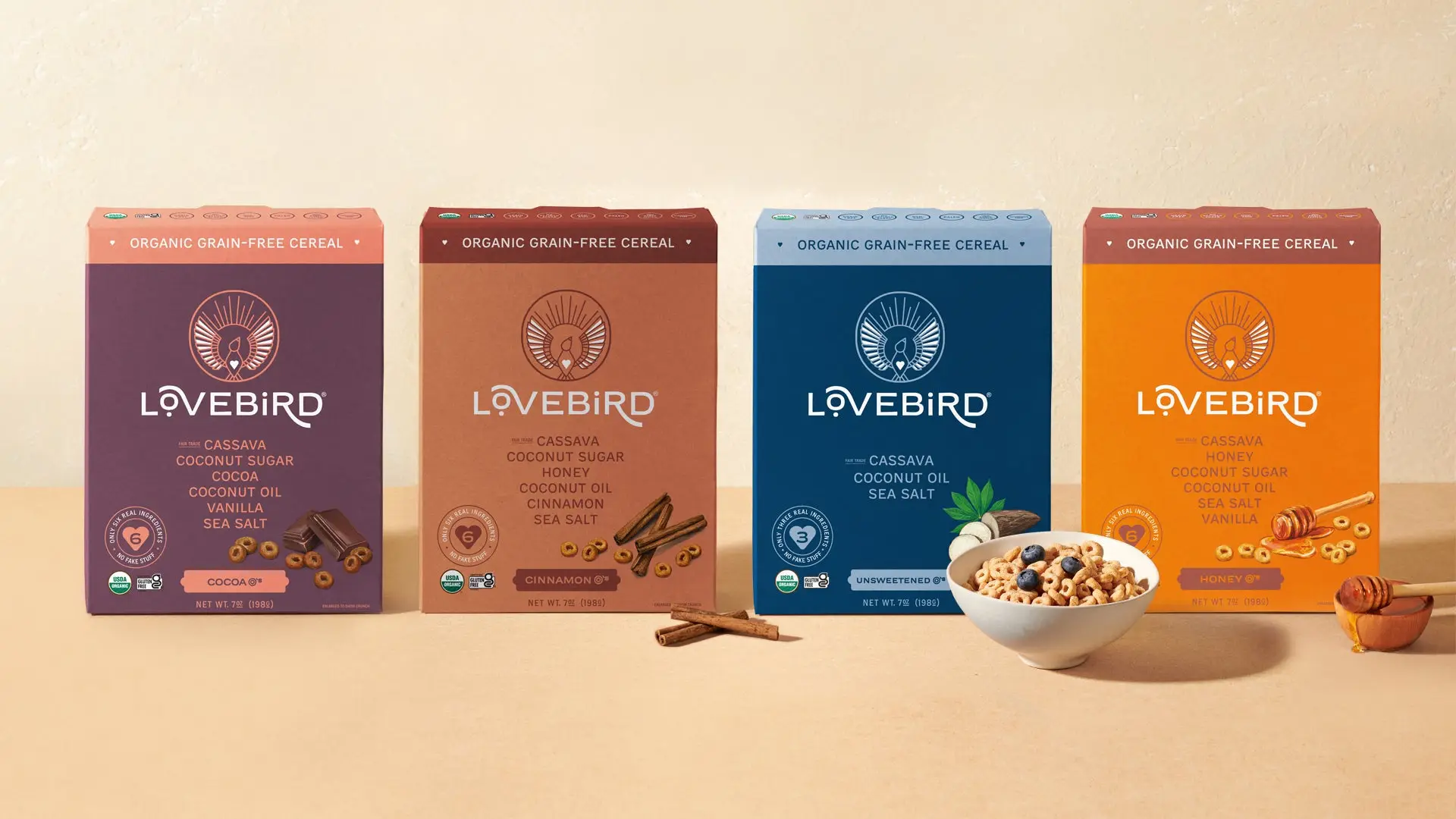 Lovebird | Clean-Ingredient Cereal | 15% Off with CRAIG
