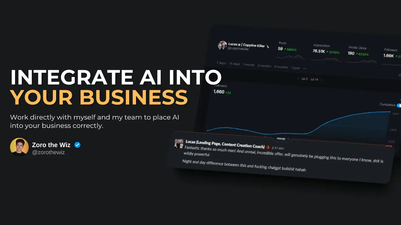 Integrate AI Directly into Your Business