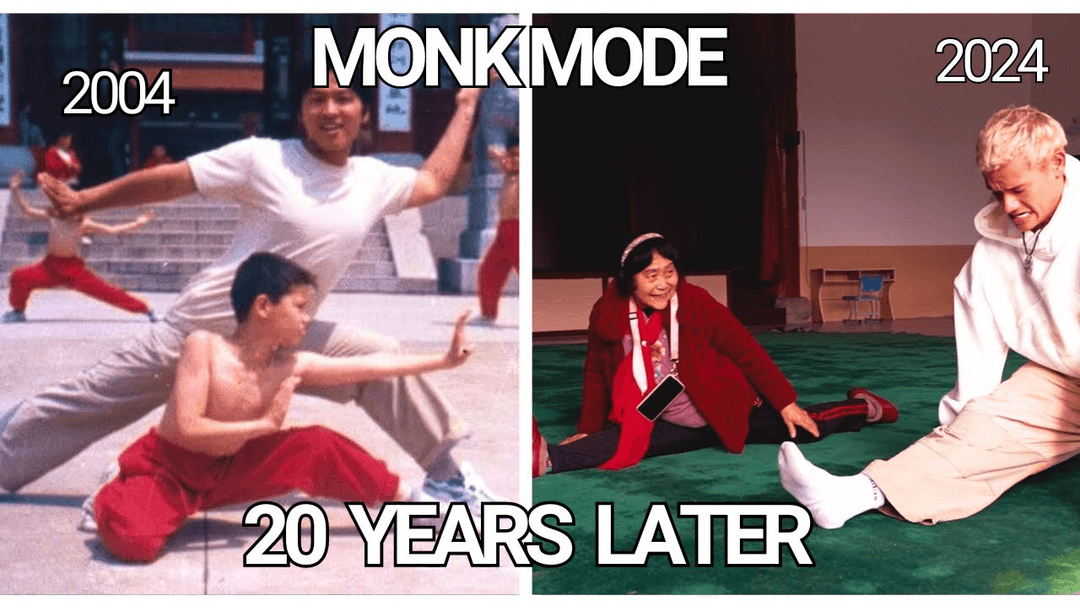 Back in KongFu Monastery after 20 years