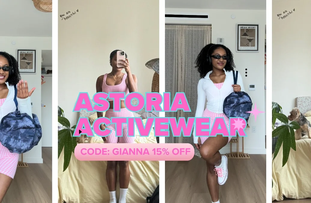 Astoria Activewear Discount! Code: GIANNA