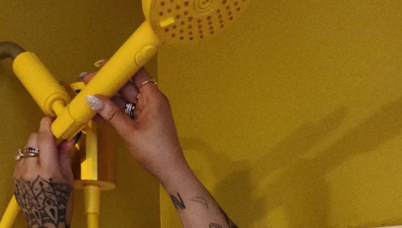 shop SPROOS showerheads // discount code: “PEYTON10”