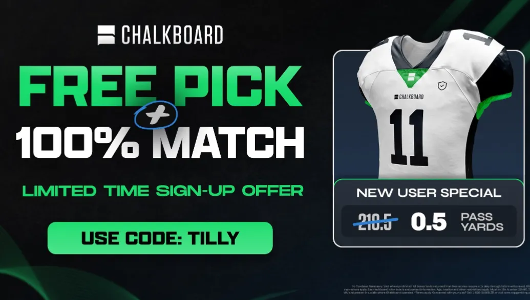USE CODE: TILLY (Free pick + 100% Match)