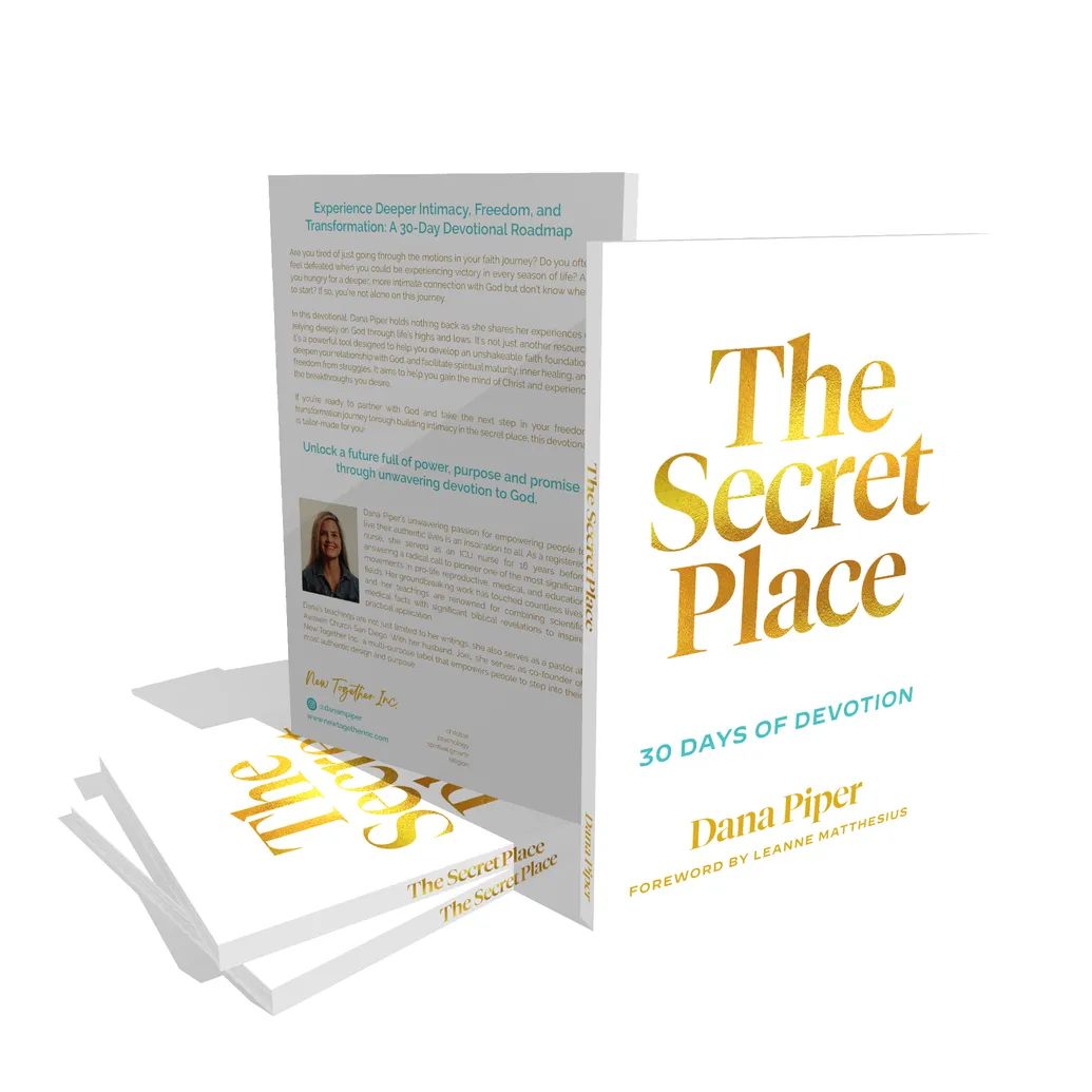 Dana Piper- The Secret Place “30 Days Of Devotion” book