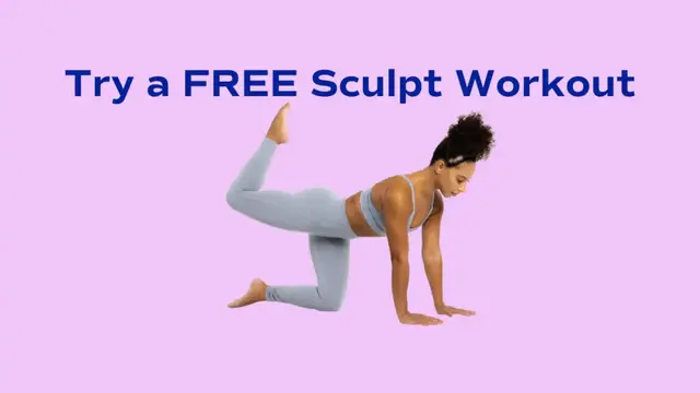 Try A Free 15 MIN Sculpt Workout 
