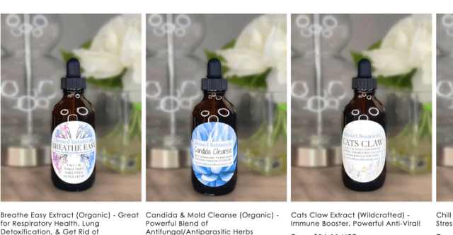 Herbal Tintures CODE CLEANEVE save 10% 