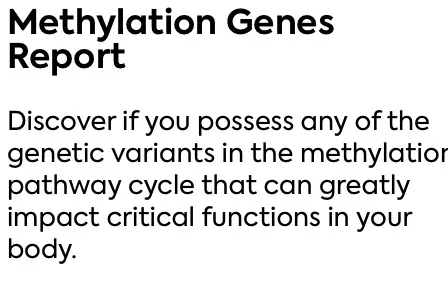 Methylation DNA TEST coupon code CLEANEVE