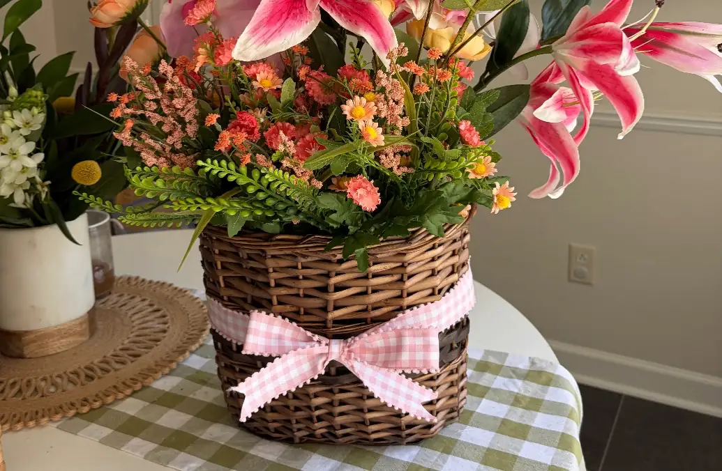 Supplies I Used for my DIY Door Basket