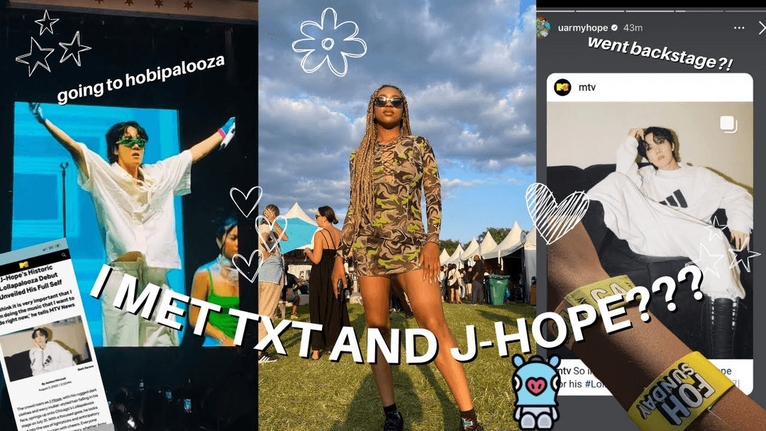 I MET J-HOPE & TXT AT LOLLA: HOW IT HAPPENED