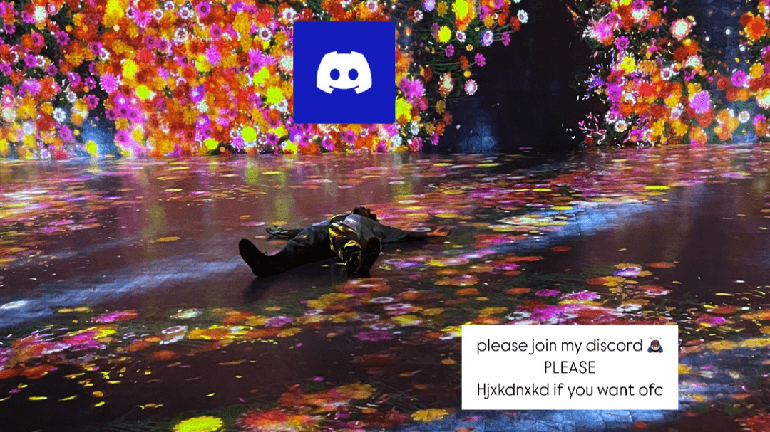 Join my discord server friend!