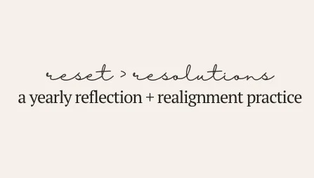 reset > resolutions workbook