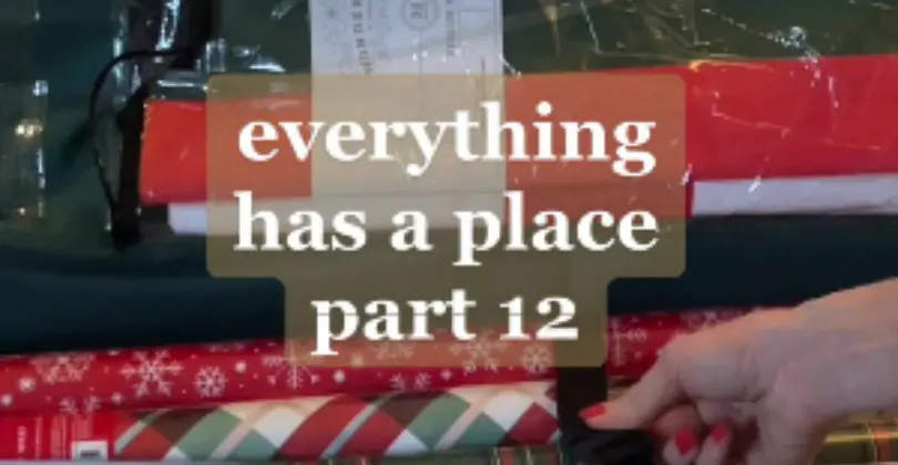everything has a place.