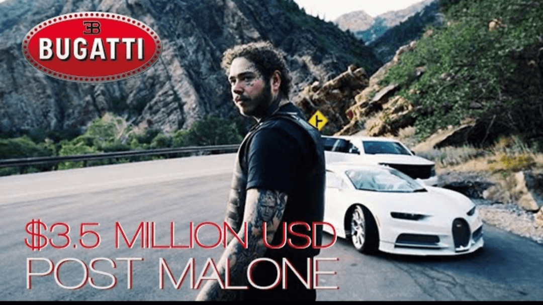 Inside Post Malone’s Bugatti
