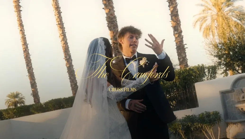 we got married