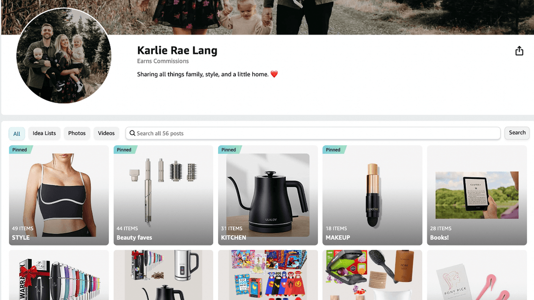 MY AMAZON STOREFRONT