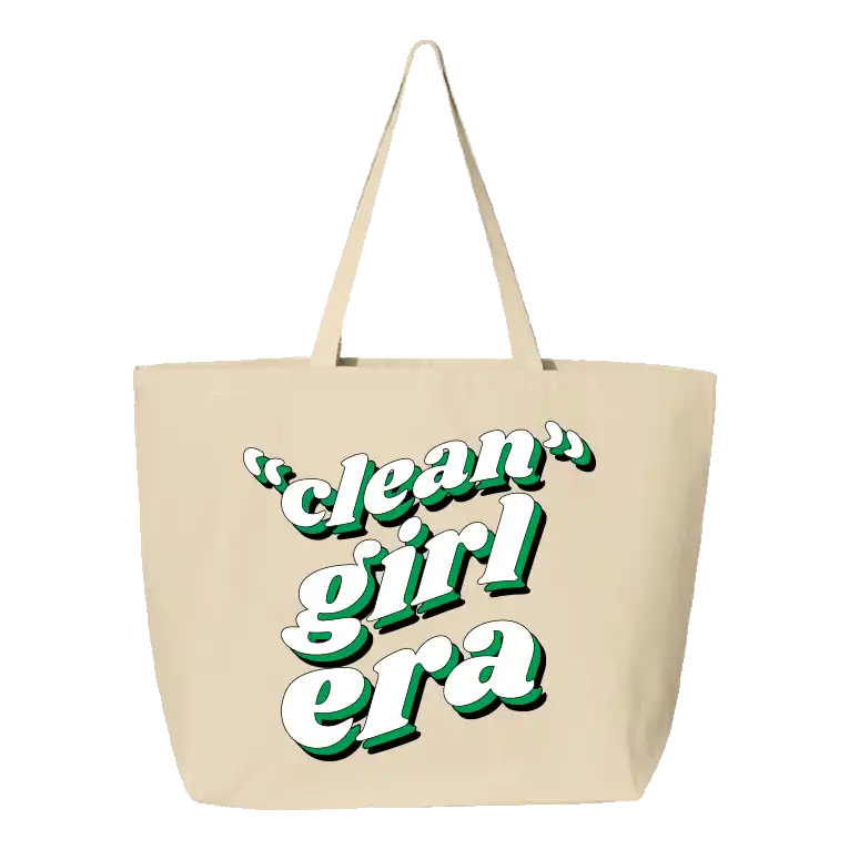 Clean Girl Era Tote