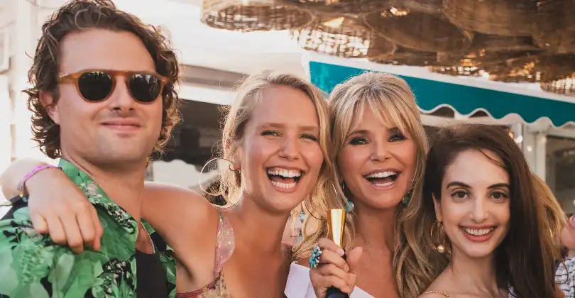 Christie Brinkley Joins Kids on Boat Trip
