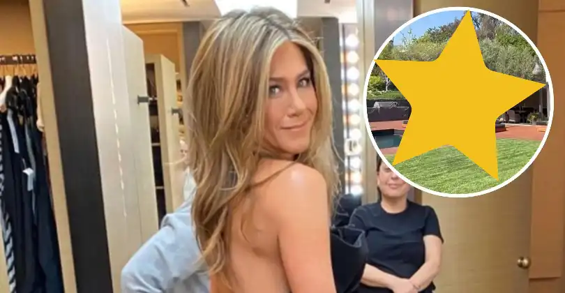 Jennifer Aniston's Sanctuary: Tour Mansion