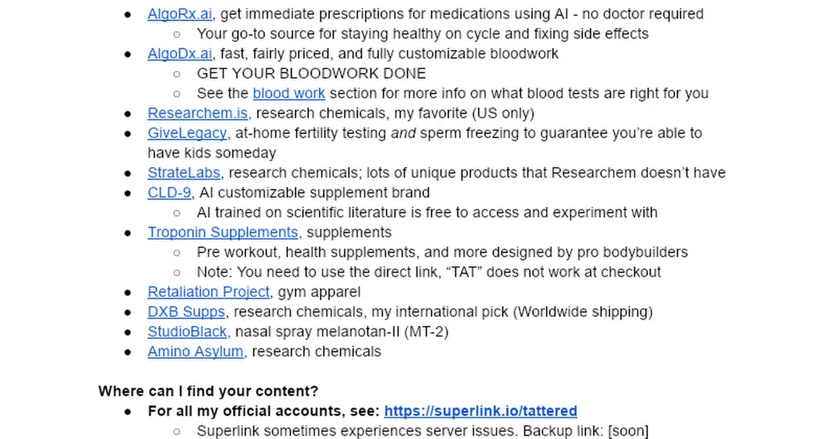 reminder: read my faq