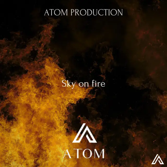 Sky on fire