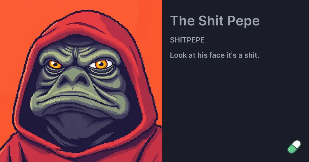 The Shit Pepe (SHITPEPE) - Pump