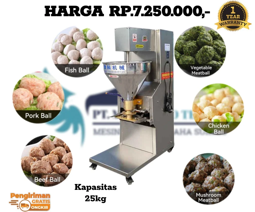 MESIN CETAK BAKSO BESAR