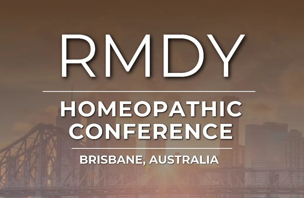 Find out more and grab your ticket: RMDY Homeopathic Conference 2026