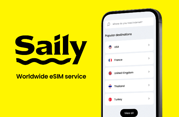 Saily eSIM cards for traveling! 