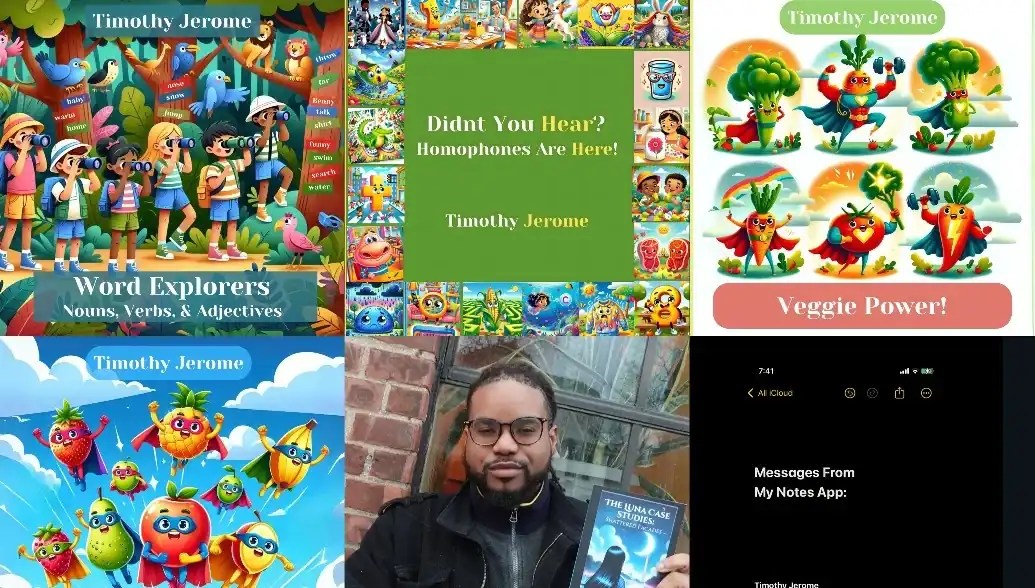 Timothy Jerome Author Page