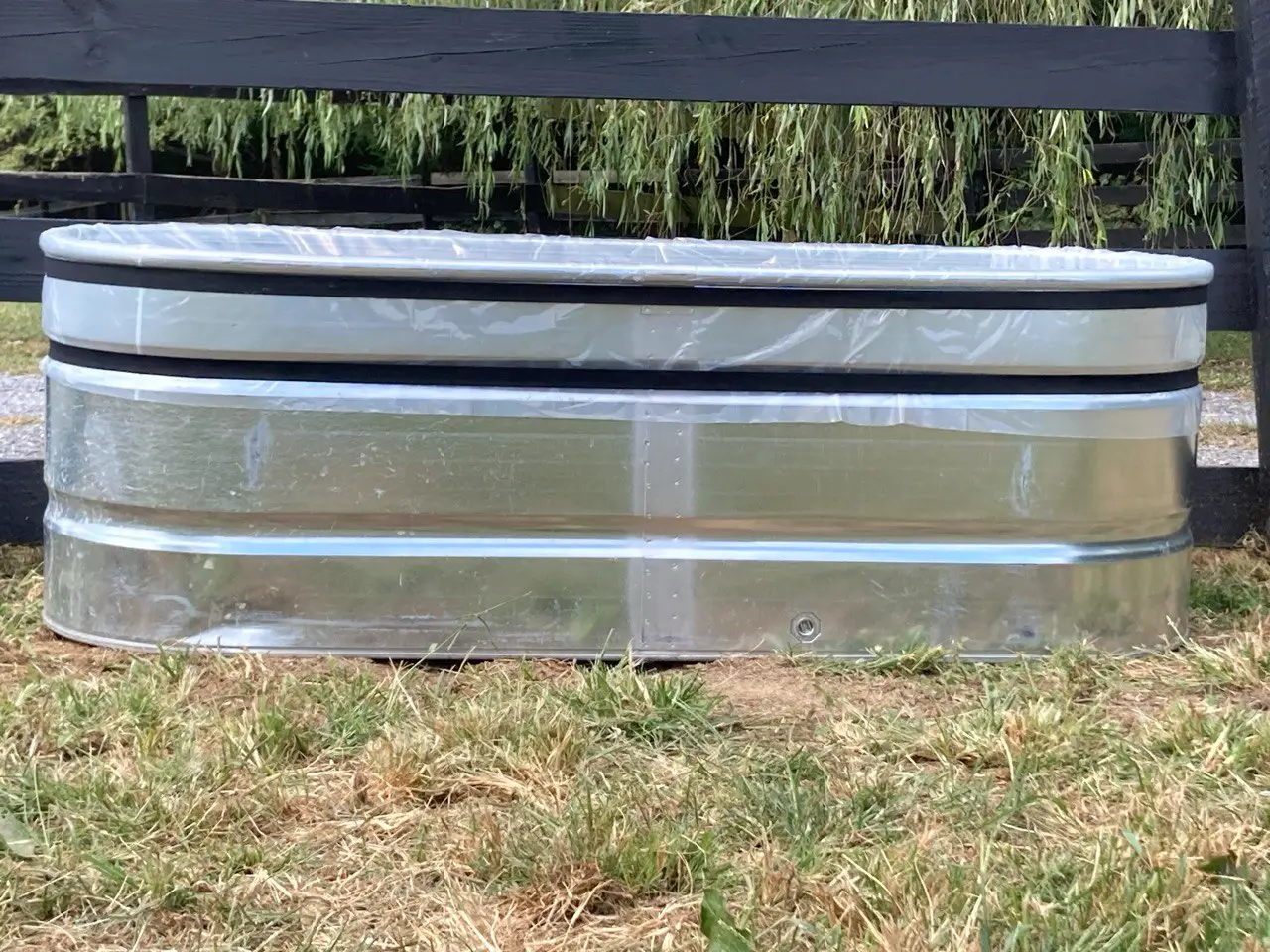 160 Gal Stock Tank Liner & Elastic Band - Durafarm