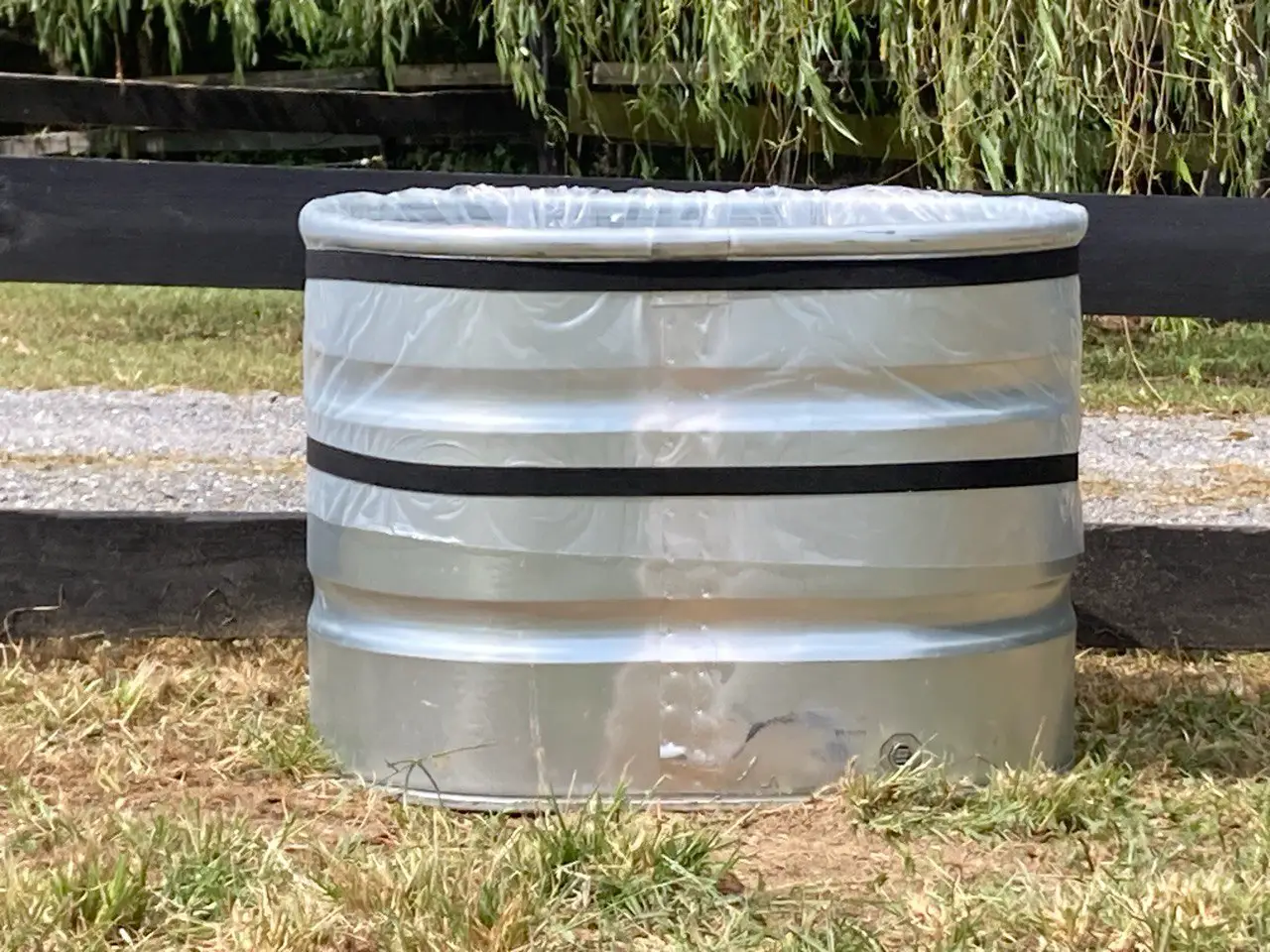 70 Gal Stock Tank Liner & Elastic Band - Durafarm 