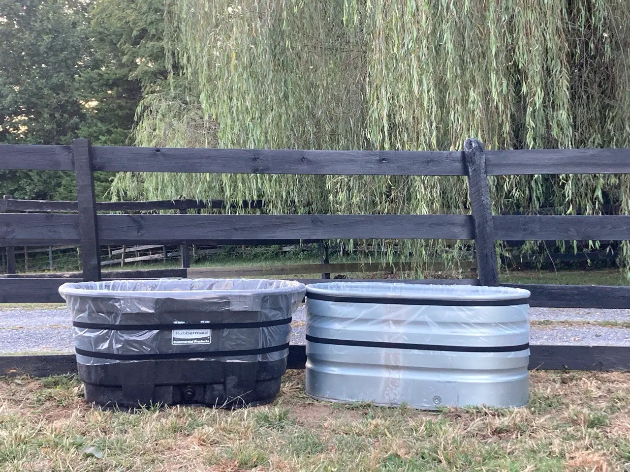 100 Gal Stock Tank Liner & Elastic Band - Durafarm 