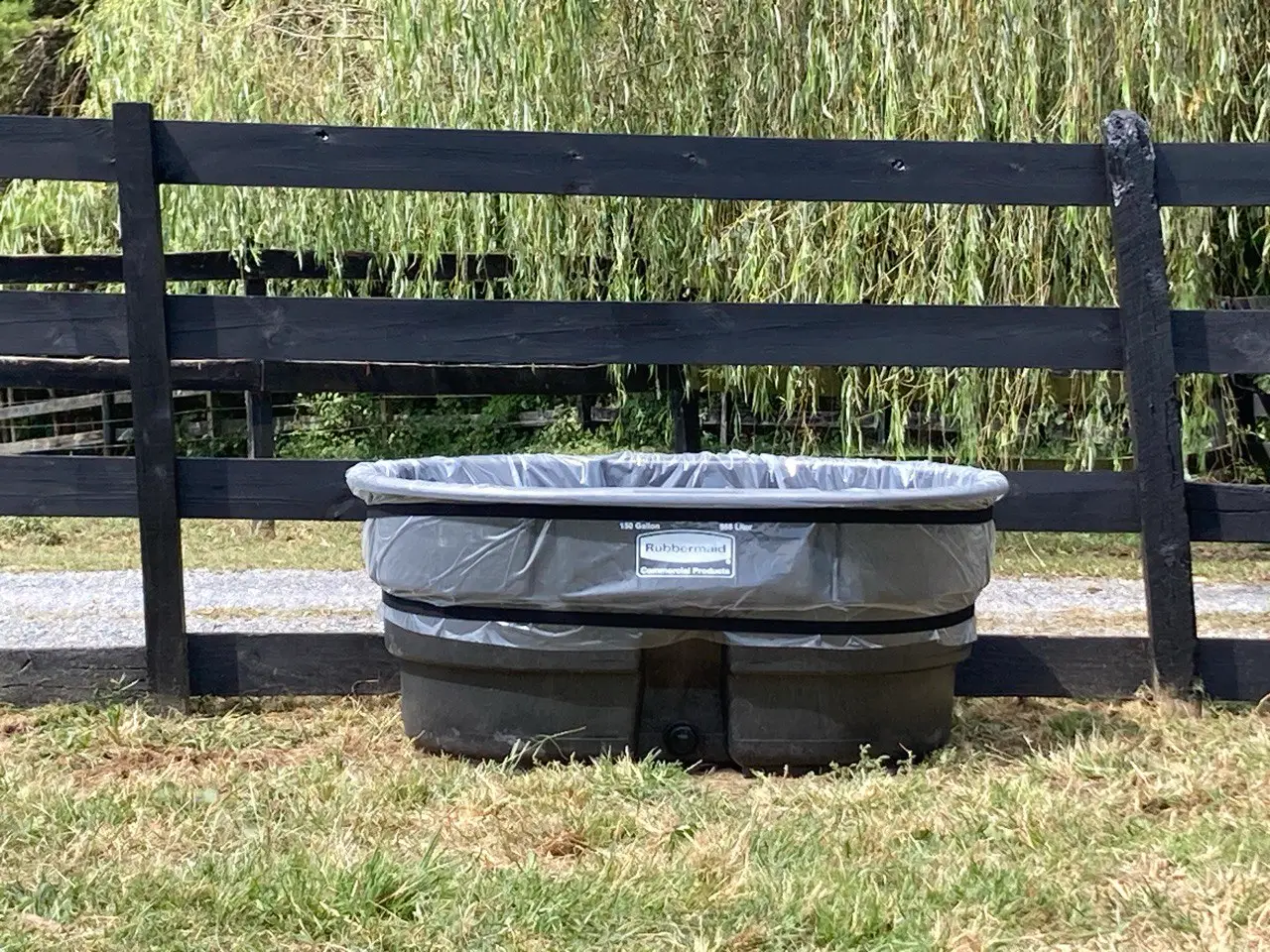 130 Gal Stock Tank Liner & Elastic Band - Durafarm 