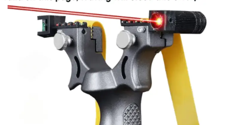 BRAND NEW LASER SLINGSHOT FOR FREE!