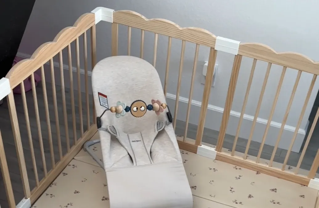 Scalloped Baby Playpen